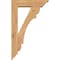 Ekena Millwork Olympic Traditional Smooth Bracket w/ Offset Brace, Western Red Cedar, 5 1/2"W x 20"D x 32"H BKT0604X20X32OLY01SWR - alternate 4